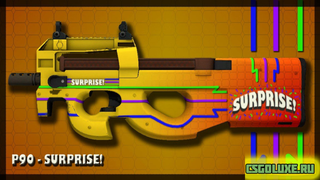 Модель P90 Сюрприз для CS:GO | Статьи по cs:go
